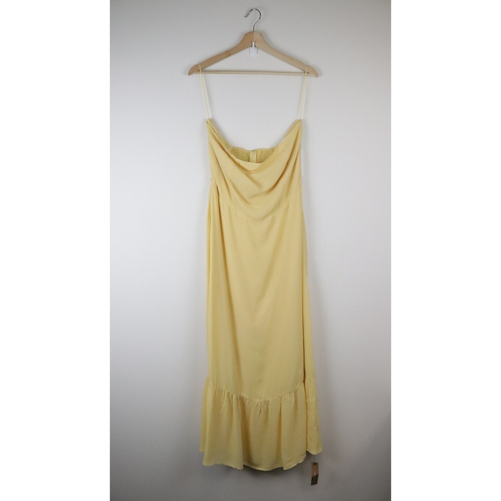 NWT Reformation Arta Dress Sunshine Yellow 12 - Picture 2 of 10